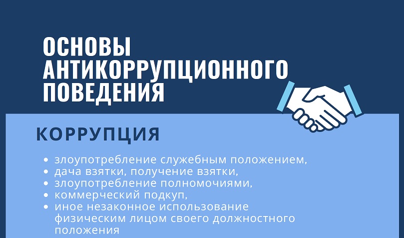 Антикоррупционное поведение. Виды антикоррупционного поведения. Модель антикоррупционного поведения. Рекомендации антикоррупционного поведения.